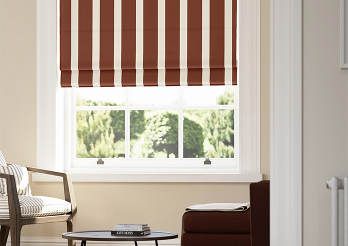 The British Stripe Co. Henry, Teignbridge No.1 - Twist&Fit Roman Blind - Image 5